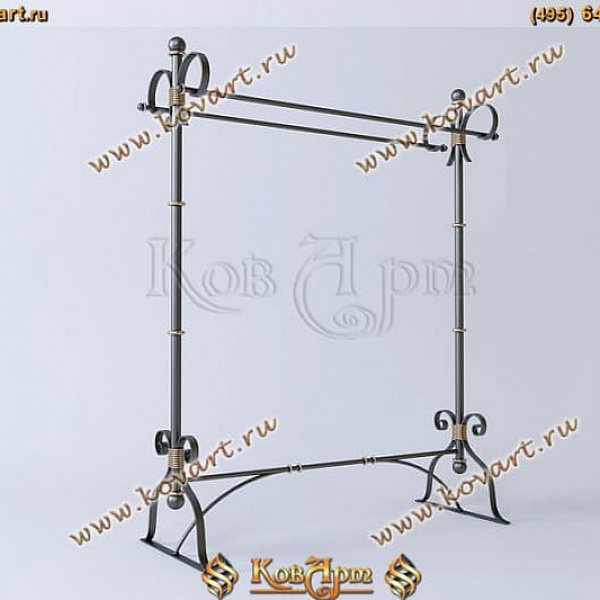 Большая напольная металлическая вешалка АРТ: 1011