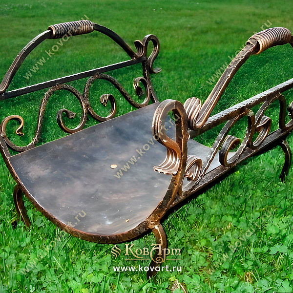 Кованые дровники