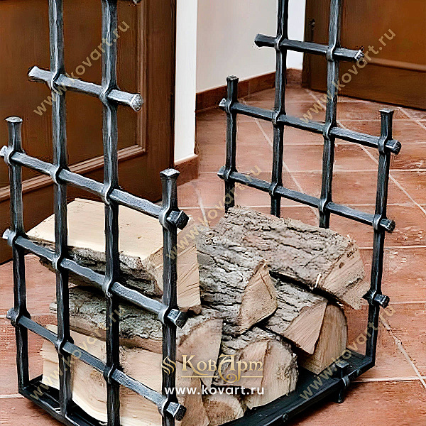 Кованые дровники