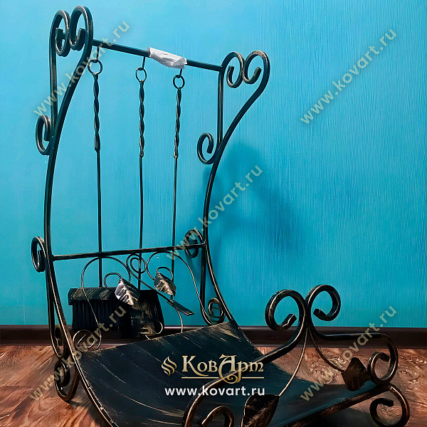 Кованые дровники