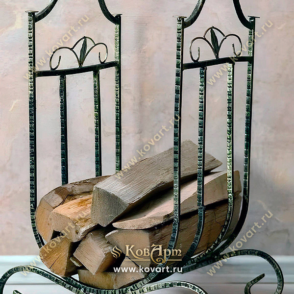 Кованые дровники