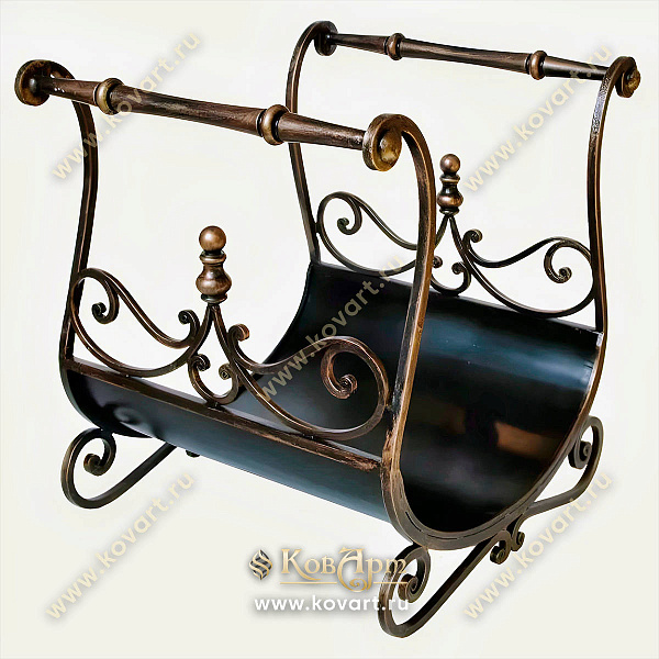 Кованые дровники