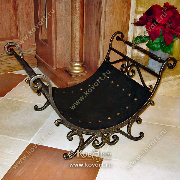 Кованые дровники