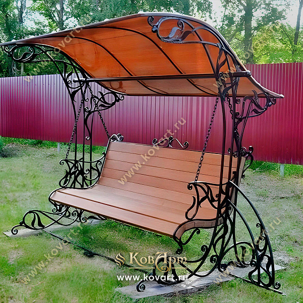 Кованые качели