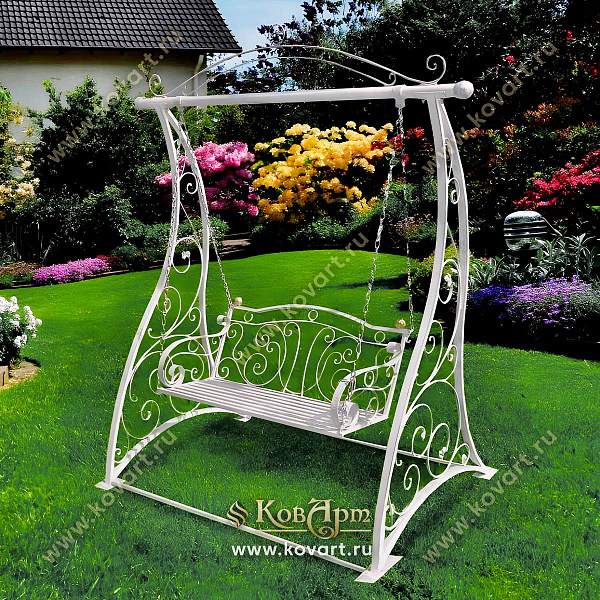 Кованые качели