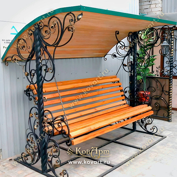 Кованые качели