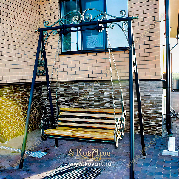 Кованые качели