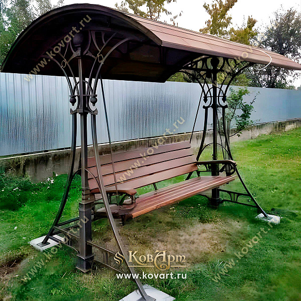 Кованые качели