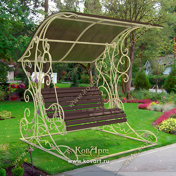 Кованые качели