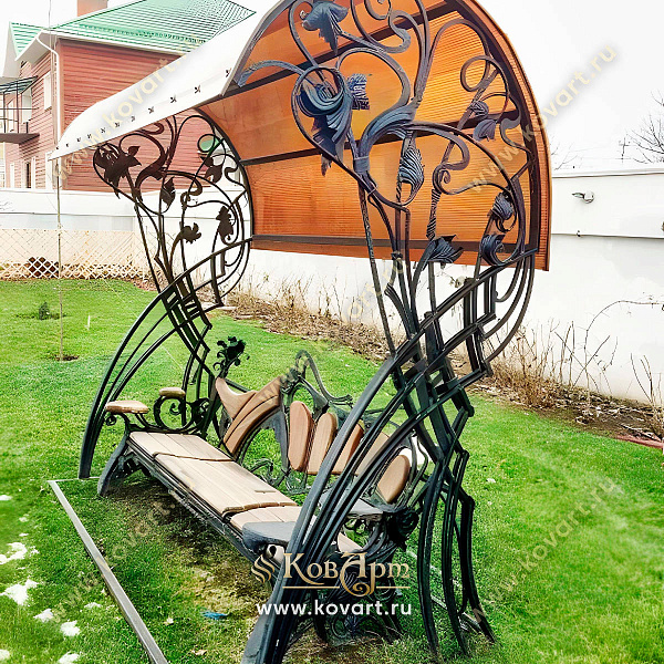 Кованые качели