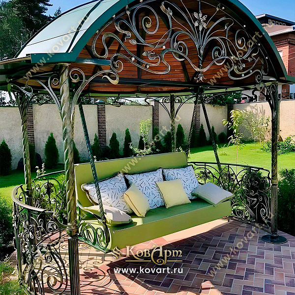 Кованые качели