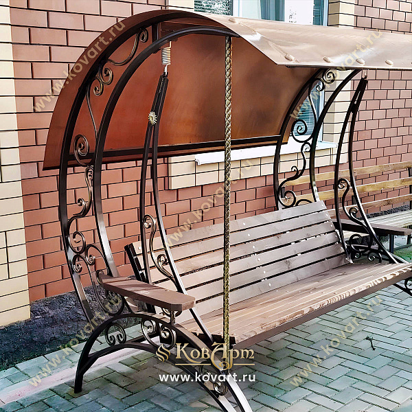 Кованые качели