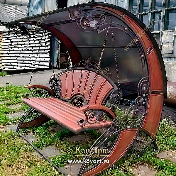 Кованые качели