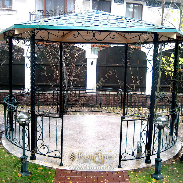 Кованые беседки
