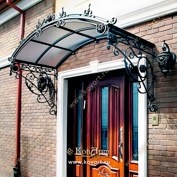 Кованые козырьки