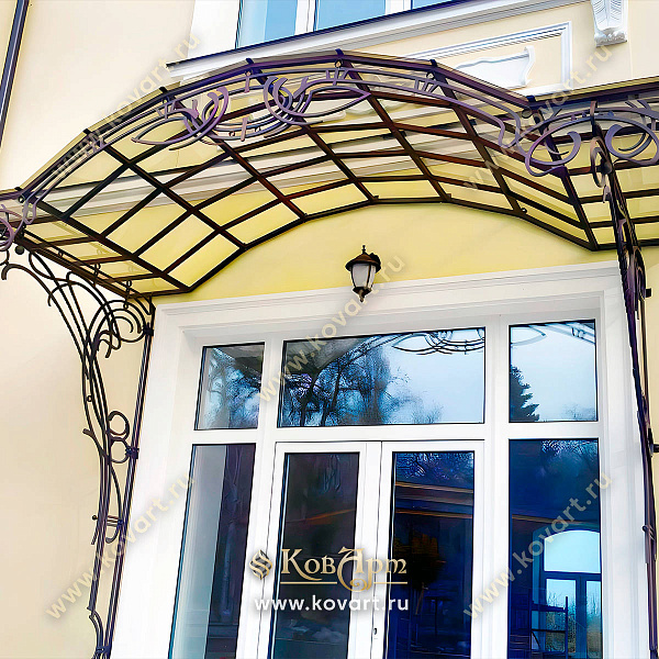 Кованые козырьки