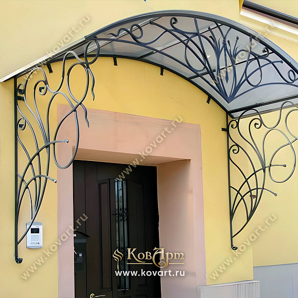 Кованые козырьки