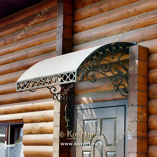 Кованые козырьки