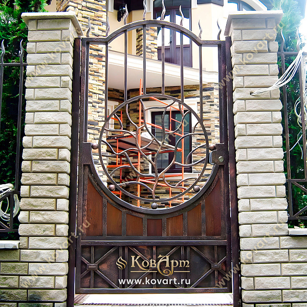 Кованые калитки