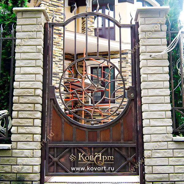 Кованые калитки