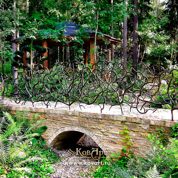 Кованые мостики