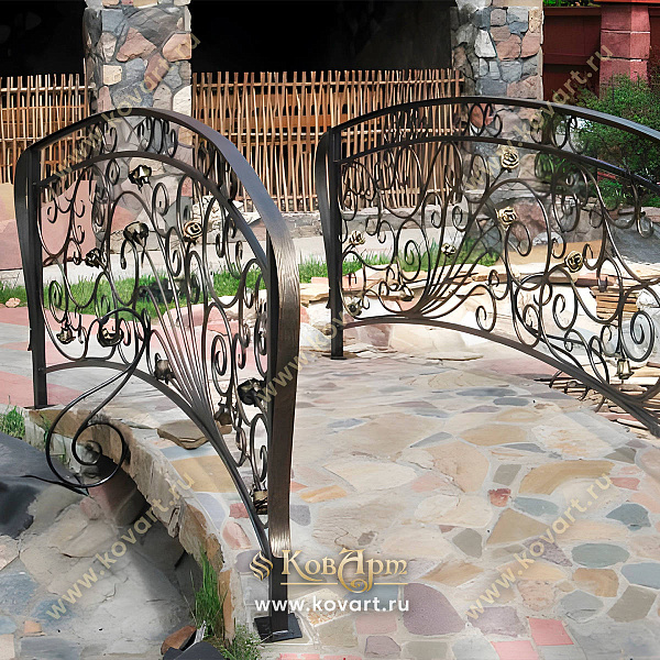 Кованые мостики