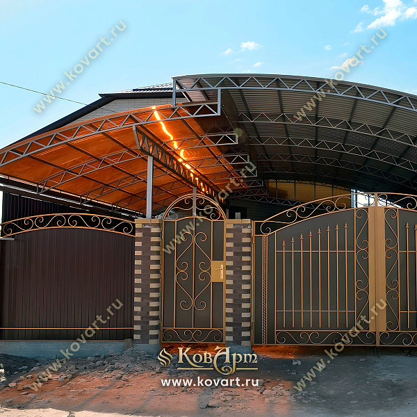 Кованые навесы