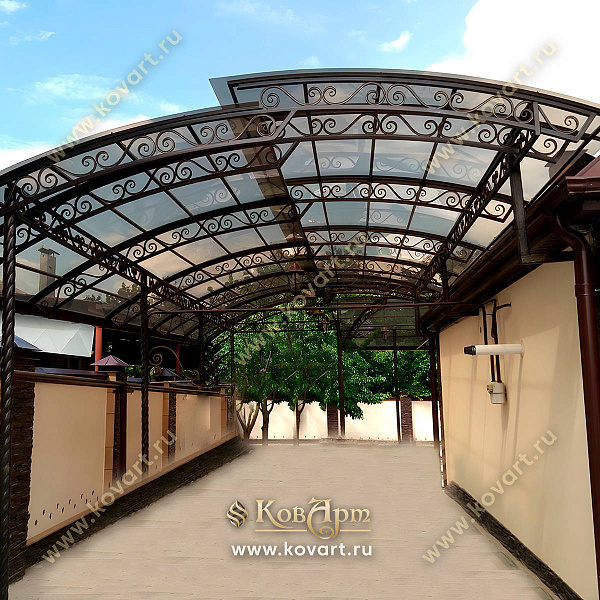 Кованые навесы