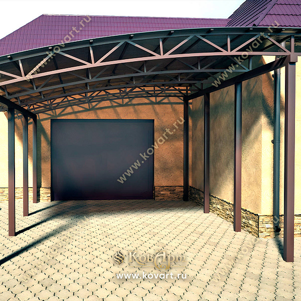 Кованые навесы