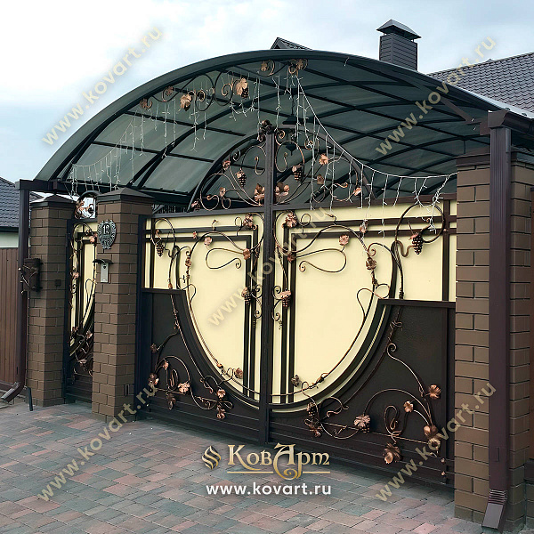 Кованые навесы