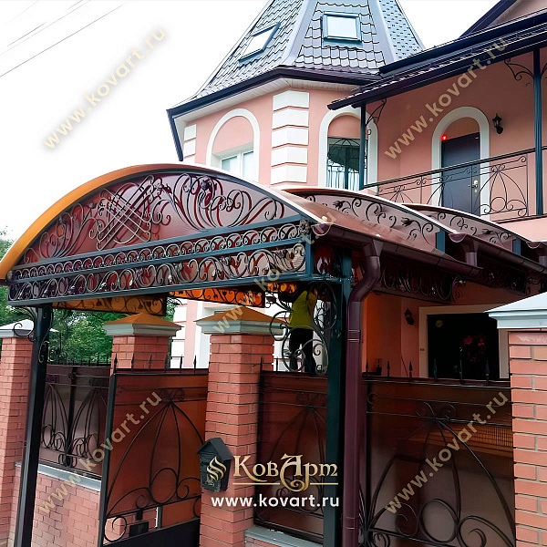Кованые навесы