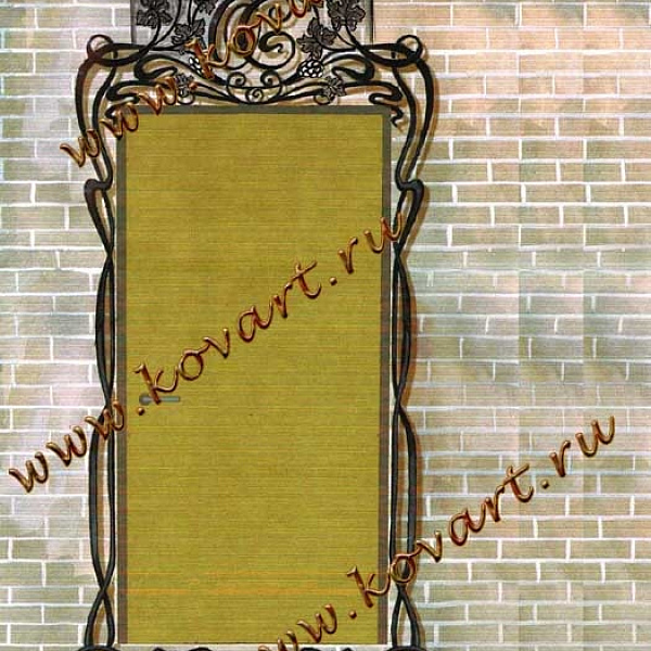 Эскизы кованых дверей