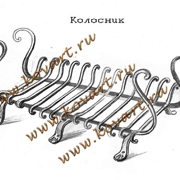 Эскизы каминных наборов