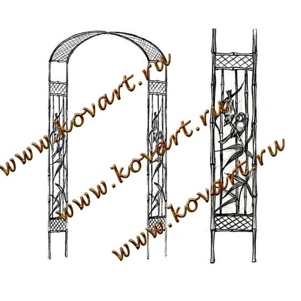 Эскизы ландшафтных изделий
