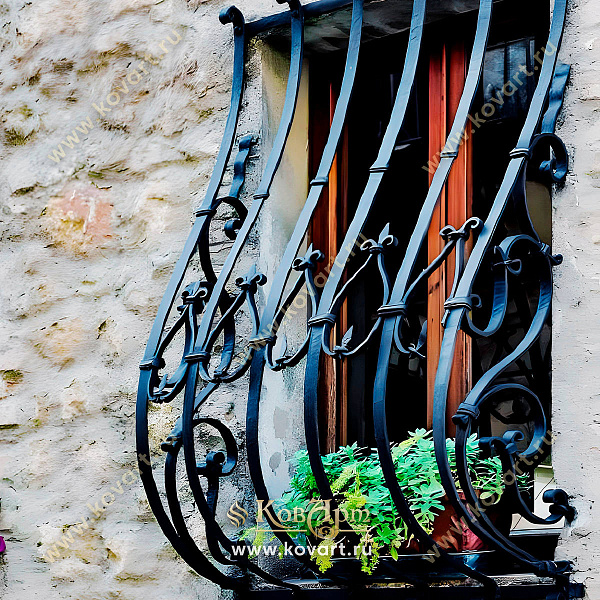 Кованые решетки на окна