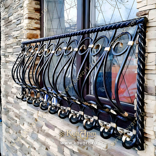 Кованые решетки на окна