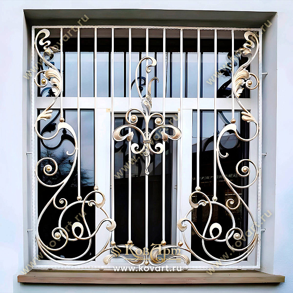 Кованые решетки на окна