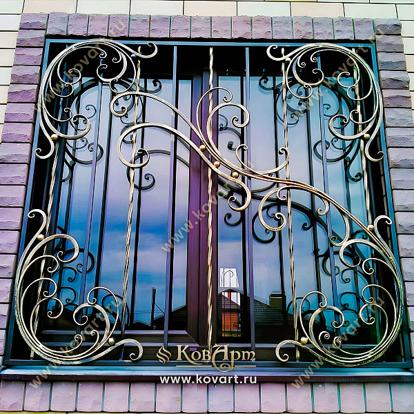 Кованые решетки на окна