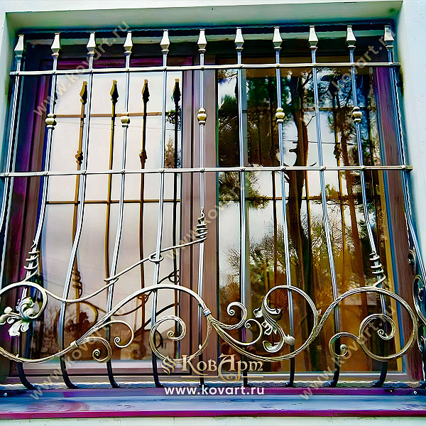 Кованые решетки на окна