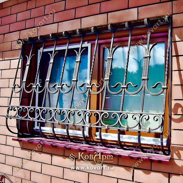 Кованые решетки на окна