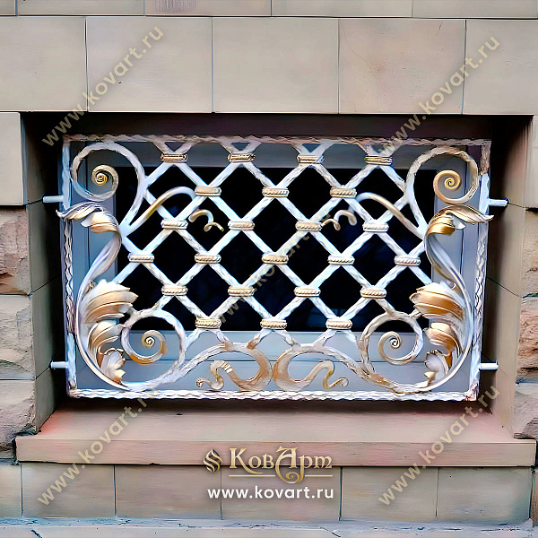 Кованые решетки на окна