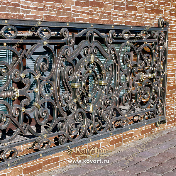 Кованые решетки на окна
