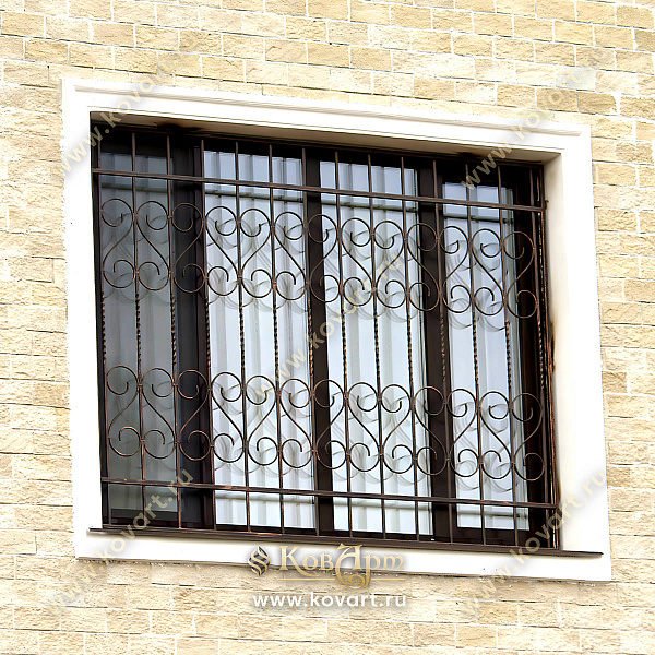 Кованые решетки на окна