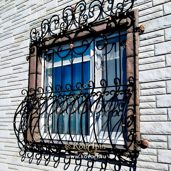 Кованые решетки на окна