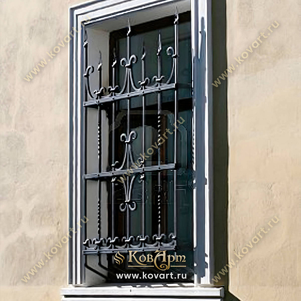 Кованые решетки на окна
