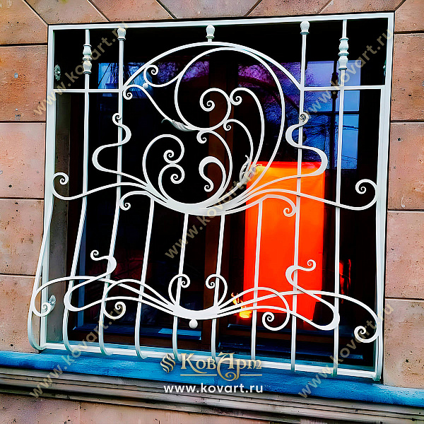 Кованые решетки на окна
