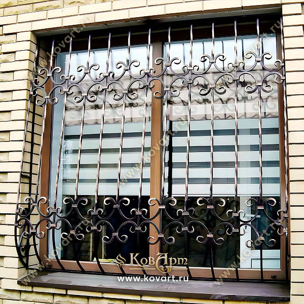 Кованые решетки на окна