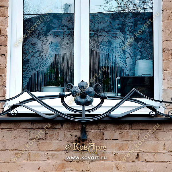 Кованые цветники