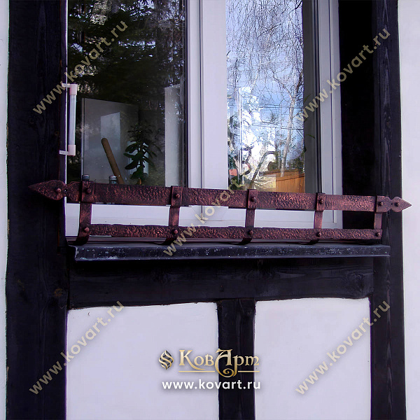 Кованые цветники