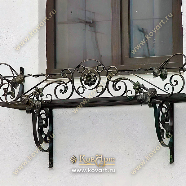 Кованые цветники